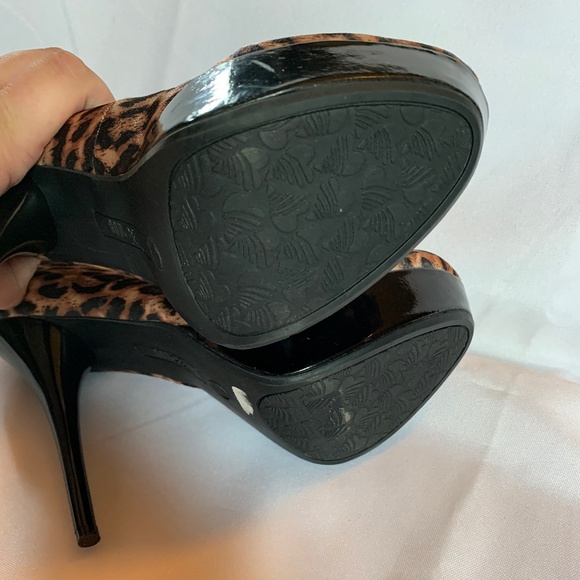 Gorgeous Rouge Helium Leopard Print Heels / Stilettos! - Picture 7 of 7